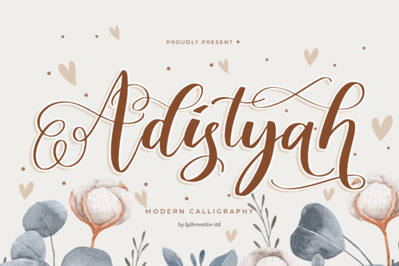 Adistyah: A Handwritten Font for Creative Makers