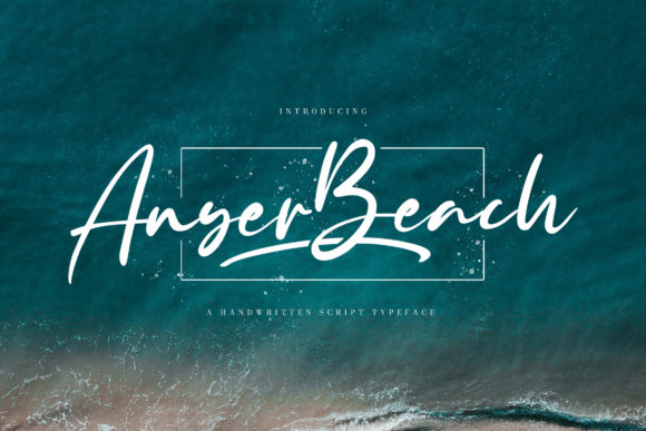 Anyer Beach: A Stylish Script Font for Elegant Branding