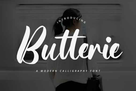 Butterie: A Charming Script Font for Makers and Designers