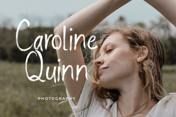 Caroline Quinn: A Stylish Script Font for Modern Web Design