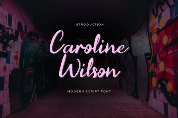 Caroline Wilson: A Versatile Script Font for Your Brand