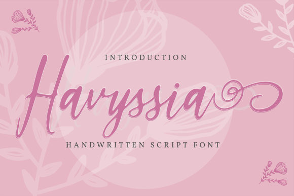 Discover the Charm of Havyssia: A Perfect Script Font for Makers