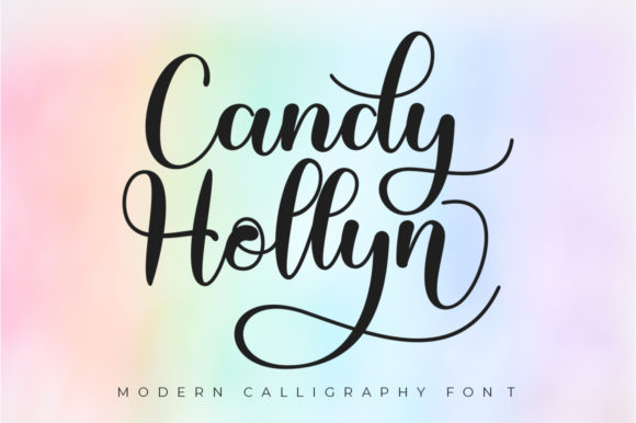 Discovering Candy Hollyn: A Charming Handwritten Font