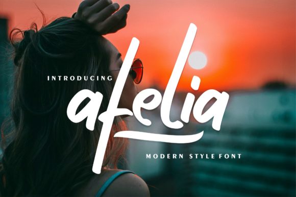 Elevate Your Brand with Afelia: A Modern Handwritten Font