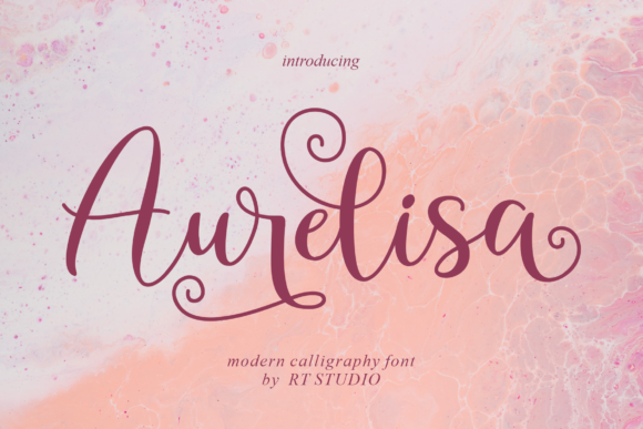 Elevate Your Brand with Aurelisa: A Delicate and Elegant Font