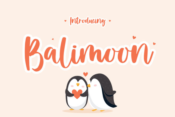 Enhance Your Brand with Balimoon: A Stylish Script Font