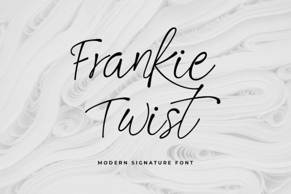 Enhance Your Brand with Frankie Twist Font