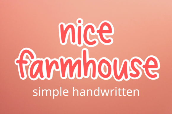 Enhance Your Brand with Nice Farmhouse Font