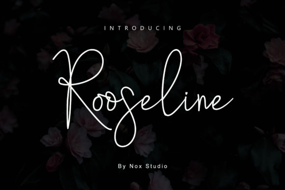 Enhance Your Brand with Rooseline: A Stylish Script Font
