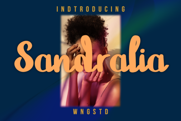 Enhance Your Brand with Sandralia: A Joyful Handwritten Font