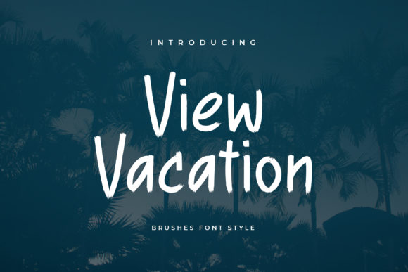 Enhance Your Brand with View Vacation Font