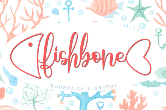 Enhance Your Campaigns with Fishbone: A Modern Calligraphy Font