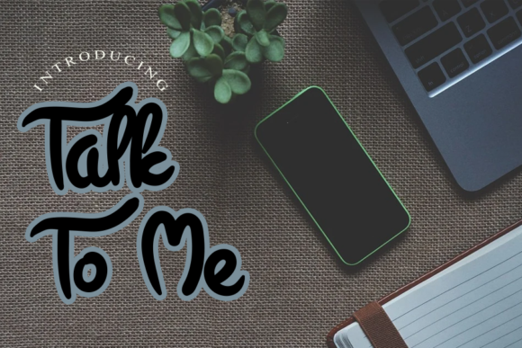 Enhance Your Craft with Talk to Me Font