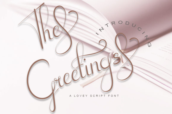Enhance Your Web Design with The Greetings Font