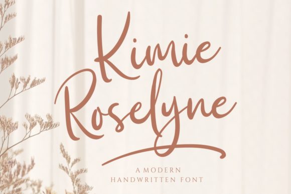 Enhancing Web Design with Kimie Roselyne Font