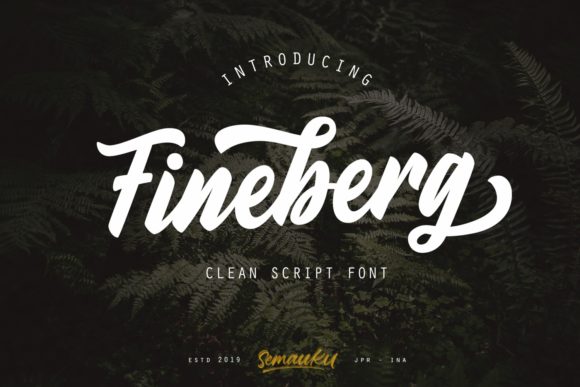 Introducing Fineberg: A Bold Handwritten Font for Editorial Design