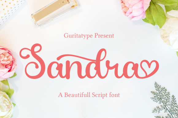 Introducing Sandra: A Graceful Handwritten Font for Elegant Branding
