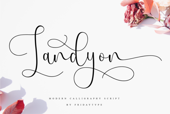 Landyon: A Stylish Script Font for Business Branding
