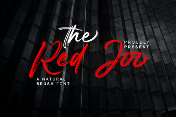 Red Joo: A Brush Style Script Font for Web Design