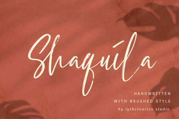 Shaquila: The Versatile Script Font for Engaging Campaigns