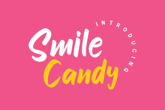 Smile Candy: A Playful Font for Engaging Campaigns