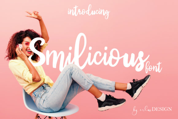 Smilicious: A Modern Calligraphy Script for Web Design