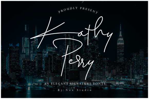 Transform Your Brand with Kathy Perry: A Timeless Handwritten Font