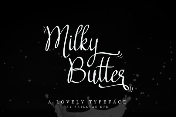 Transform Your Brand with Milky Butter Font