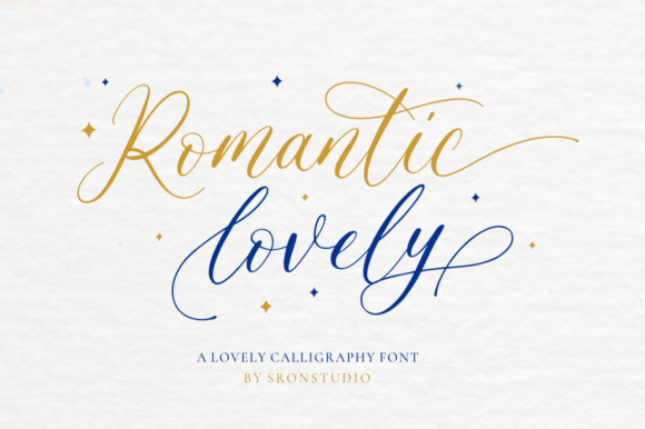 Transform Your Brand with Romantic Lovely Font